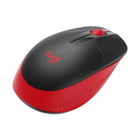 [910-005904] Mouse Inalámbrico Logitech M190 1000DPI Negro/Rojo