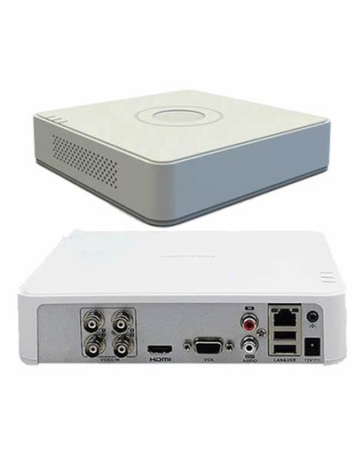 [DS-7104HGHI-M1STD] DVR HikVision de 4 Canales 1080p 1U Lite H.264 5 Señales