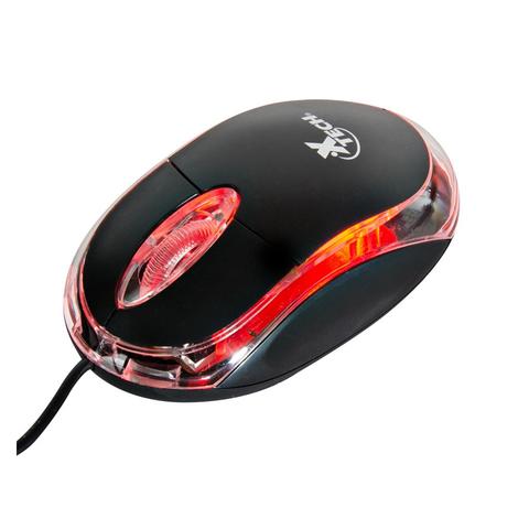 [XTM-195] Mouse Xtech XTM-195 Alámbrico USB 1000 DPI Negro