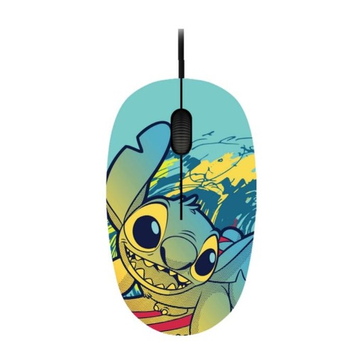 [XTM-D406ST-BL] Mouse Alámbrico Xtech Edición Puntada de Stitch USB 1200 DPI