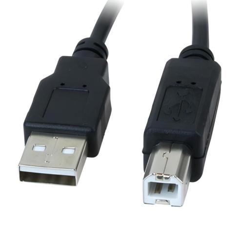 [CB4006BK] Cable USB para Impresora Unno Tekno CB4006BK 6ft Negro