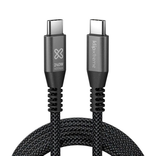 [KAC-850-6FT] Cable Klip Xtreme PowerGo 850 USB4 Tipo C 240W PD 3.1 4K