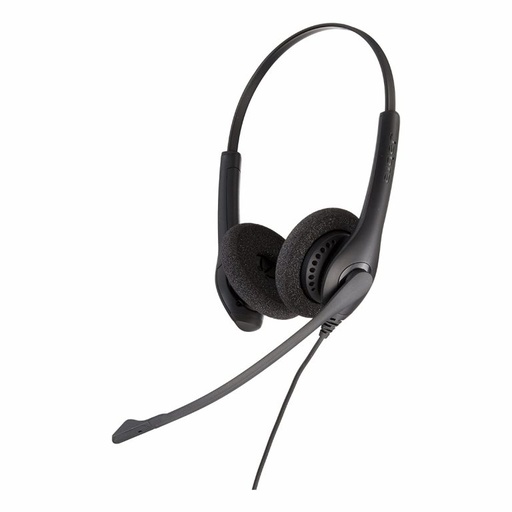 [1519-0157] Audífono Profesional Jabra Biz 1500 Duo Alámbrico Color  Negro