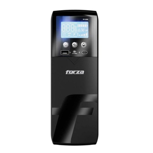 [ST-1501] UPS Forza ST-1501 de 1500VA / 900W Pantalla de Monitoreo 10 Tomas