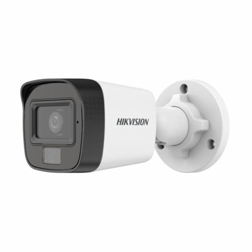 [DS-2CE16K0T-LFS] Cámara Análoga Hikvision DS-2CE16K0T-LFS MiniBala con Audio 5MP 3k