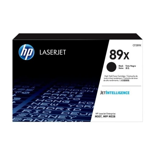 [CF289X] Cartucho HP CF289X e Tóner LaserJet de Alto Rendimiento Negro