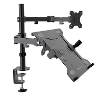 [KMM-301] Soporte para monitor y portátil 32" 4,49kg 75x75 Negro 1Y