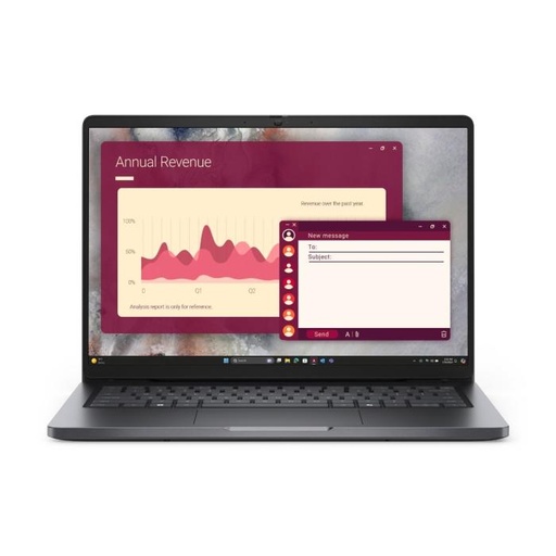 [7XNFP] Notebook DELL Pro 14 PC14250 Intel Core Ultra 5 225u 16GB 512GB SSD 14" W11pro Negro