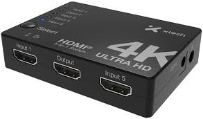 [XHA-430] Xtech - XHA-430- Switch HDM -  Negro - 1y